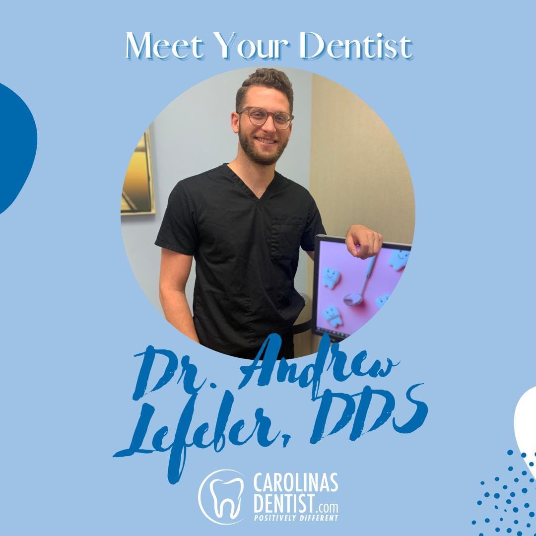 Dr. Andrew Lefeber, the new dentist at CarolinasDentist Wilmington location
