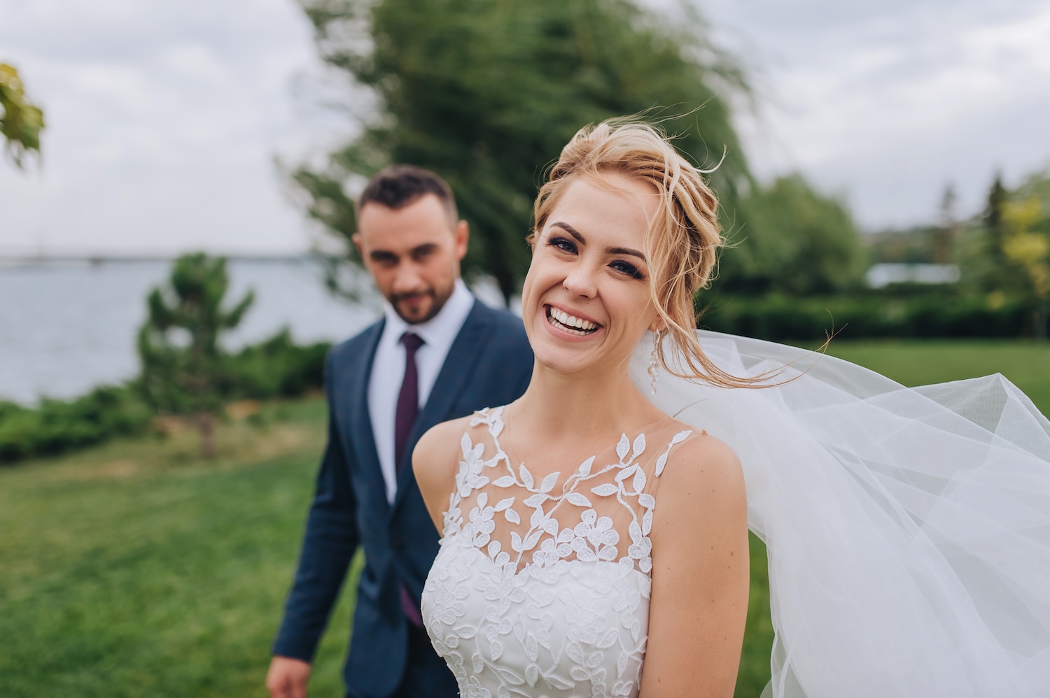 woman considering a smile makeover for a big event like a wedding at CarolinasDentist in North Carolina