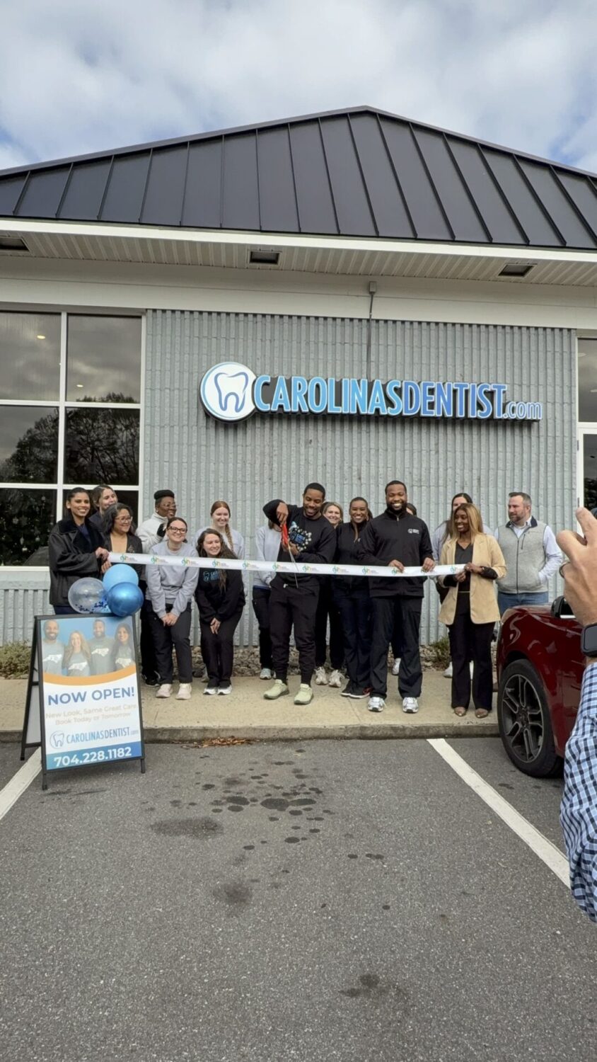 Gastonia CarolinasDentist ribbon cutting ceremony, new location