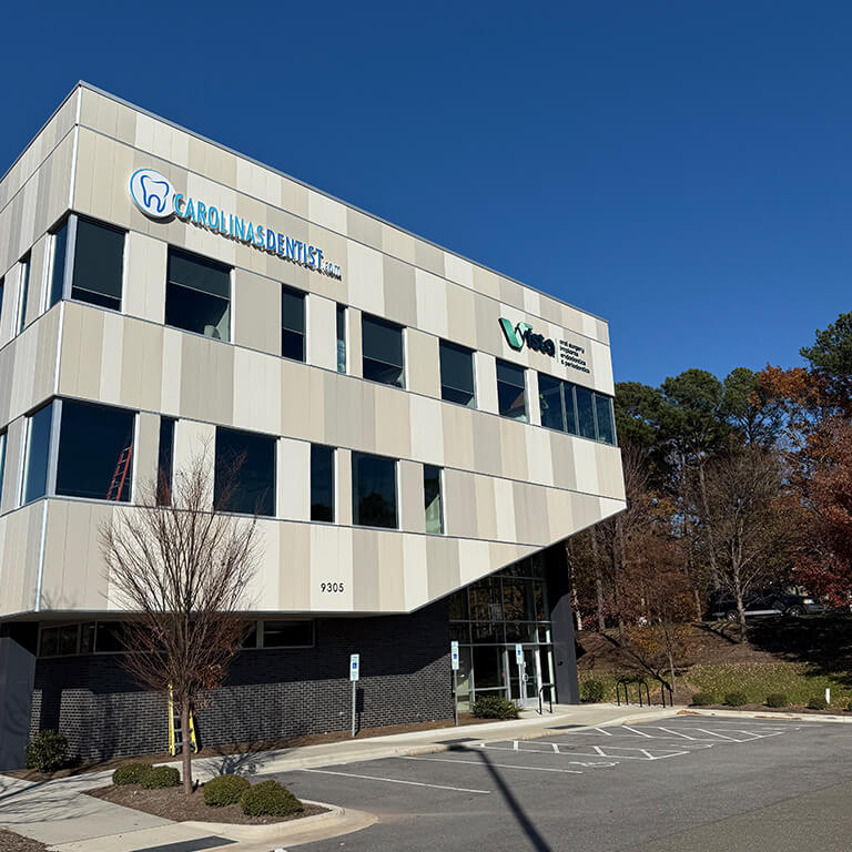 front of our North Raleigh office